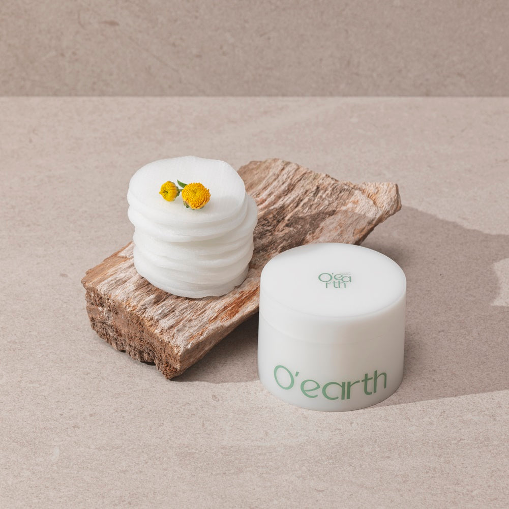 O'earth Mild Calming Soonjin Vegan Toner Pads